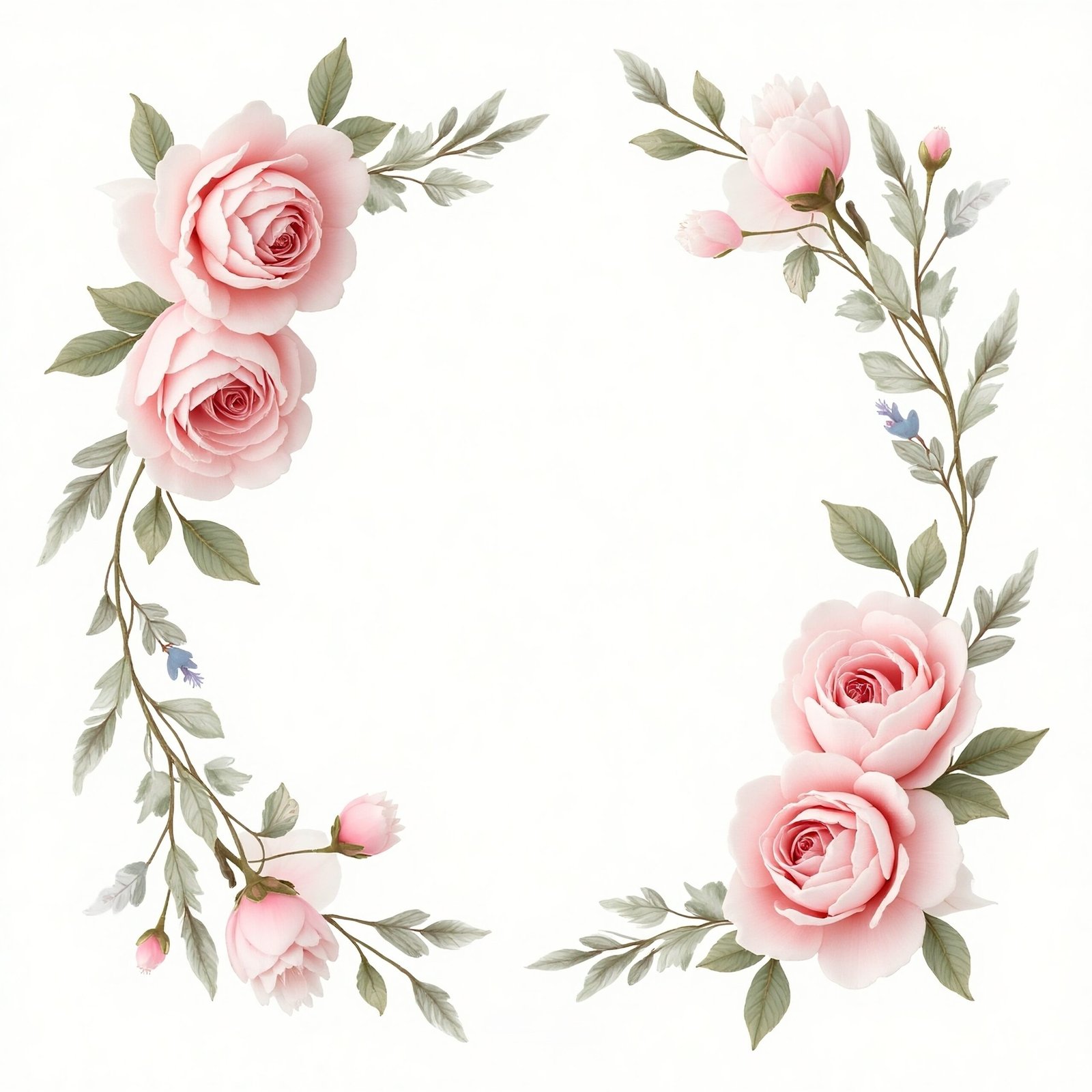 Spring flower clipart collection