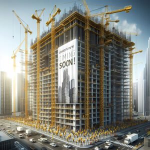 under construction buildings